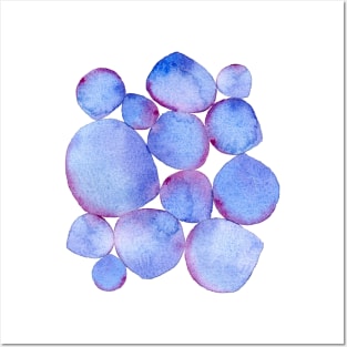 【Pattern】Echeveria Purple Pearl-Collage Posters and Art